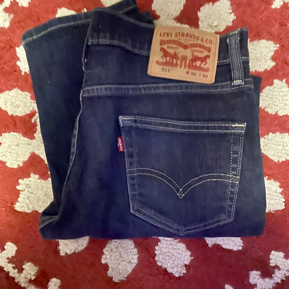 Levi Strauss & Co. Dark Blue Jeans